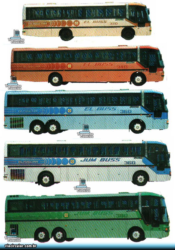 Busscar linha 1991