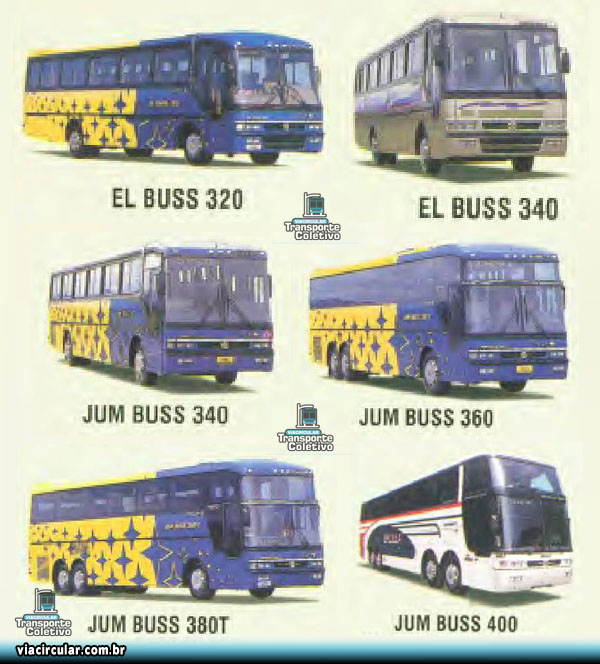 Busscar linha 1995